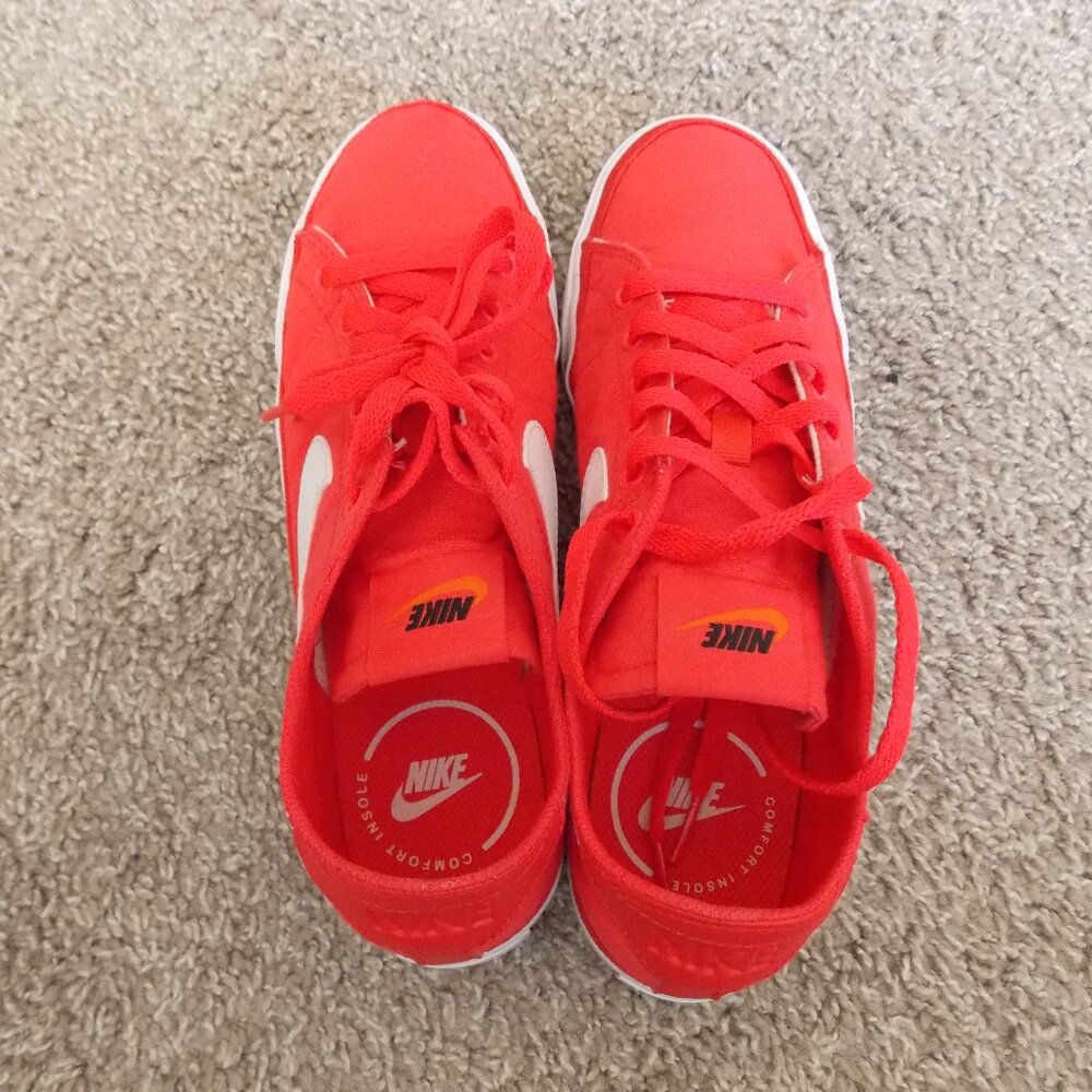 Nike Court Legacy Canvas 'Red' Size Sz 10 - Picture 4 of 8